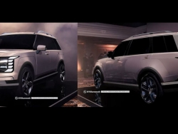 Hyundai Palisade 2026 lộ diện rõ nét hơn, ảnh hưởng thiết kế Santa Fe