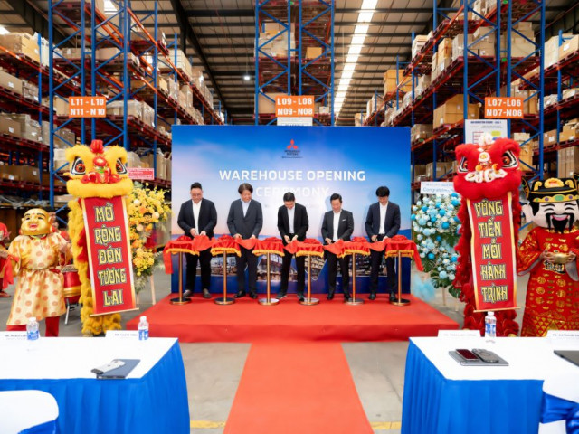 Mitsubishi Motors Việt Nam khai trương kho phụ tùng mới tại TP.HCM