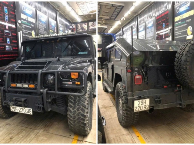 Hummer H1 Alpha độc nhất Việt Nam xuất hiện trên sàn xe cũ
