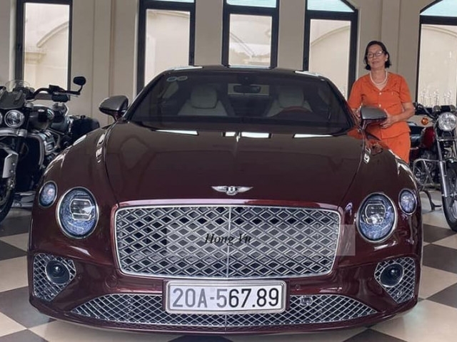 Bentley Continental GT V8 đeo biển "56789" siêu VIP ở Thái Nguyên