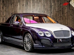 Chủ xe chi tiền tỷ độ Bentley Continental Flying Spur thành xe bán tải