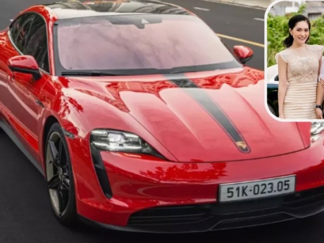 Vợ chồng “hotmom” Đoàn Di Băng rao bán Porsche Taycan