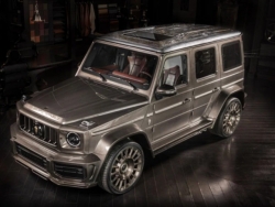 Chiếc Mercedes-AMG G 63 độ kỳ công nhất: Ngoại thất phủ bụi kim cương