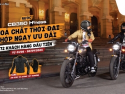 Rinh ngay quà chất khi sở hữu Honda CB350 H’ness