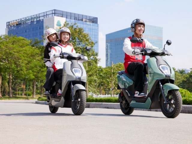 Những xe máy điện không yêu cầu bằng lái, phù hợp với học sinh