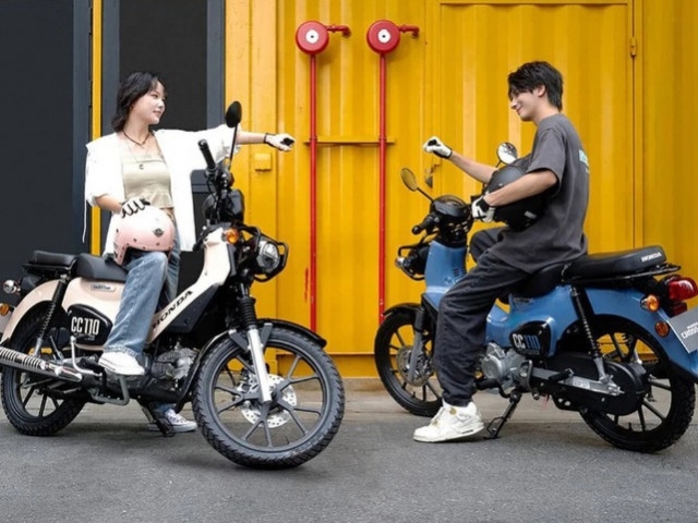 Honda Cross Cub 110 2025 ra mắt: Thêm màu mới, vẫn giữ “chất” retro