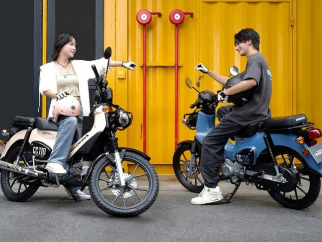 Honda Cross Cub 110 2025 ra mắt: Thêm màu mới, vẫn giữ “chất” retro