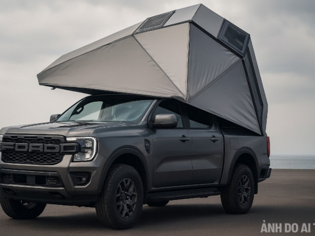 Ford biến bán tải điện thành “ngôi nhà di động” với loạt tiện ích