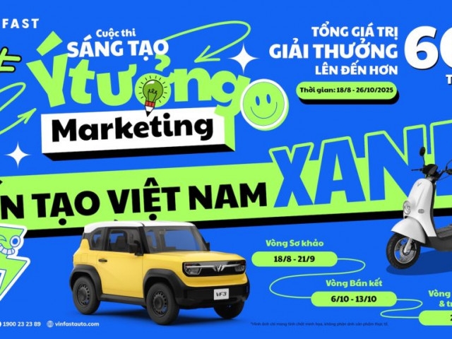 VinFast tổ chức cuộc thi “Kiến tạo Việt Nam xanh”
