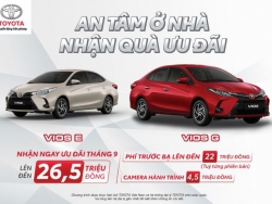 Toyota Việt Nam triển khai chương trình “An tâm ở nhà, nhận quà ưu đãi” cho Vios lên đến 26,5 triệu đồng