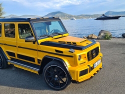 Mercedes-Benz G-Class lạ lẫm với gói độ thân rộng mang phong cách Bumblebee