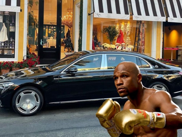 Võ sĩ Floyd Mayweather khoe "Món đồ chơi thứ 8": Mercedes-Maybach S580 với trang bị nổi bật giữa dàn xế khủng