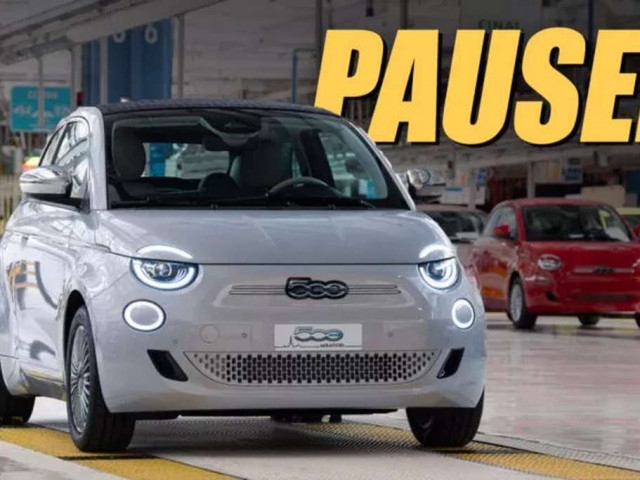 Stellantis tạm dừng sản xuất xe điện Fiat 500e do…ế khách