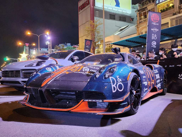 Gumball 3000 2024: Cận cảnh “thần gió” Pagani Huayra BC Roadster