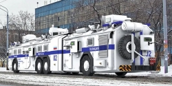 Concept "pháo đài di động - Bronebus" cực khủng của cảnh sát đặc nhiệm Nga