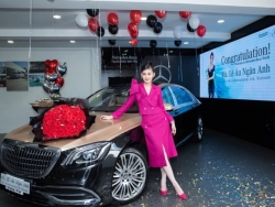 Hoa hậu Đại Dương 2017 tậu Mercedes-Maybach S450 giá 8 tỷ đồng và trở thành Giám đốc ở tuổi 26