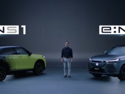 Xe điện Honda e:NS1 và e:NP1 ra mắt: Phạm vi di chuyển 500 km, màn hình trung tâm lớn như Tesla