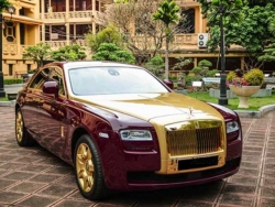 Đấu giá Rolls-Royce Ghost mạ vàng của ông Trịnh Văn Quyết thất bại vì không ai chịu đặt cọc