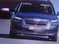 Camera bắn tốc độ “bắt” được cảnh tài xế để…chó cầm lái