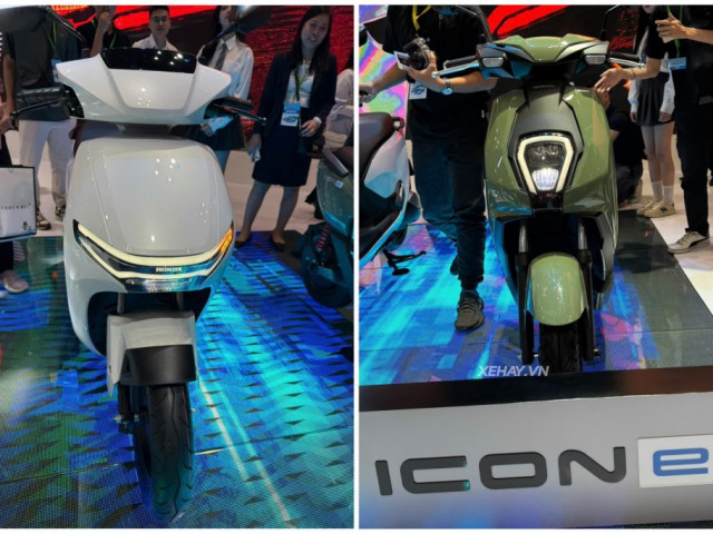 [VMS 2024] Honda ra mắt 2 xe máy điện CUV e: và ICON e: