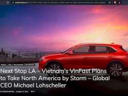 Báo quốc tế: VinFast từ kẻ đến sau đến người tiên phong trên hành trình xe ô tô điện