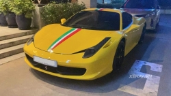 Sài Gòn: Ferrari 458 Italia "thả dáng" giữa phố, thu hút mọi ánh nhìn xung quanh