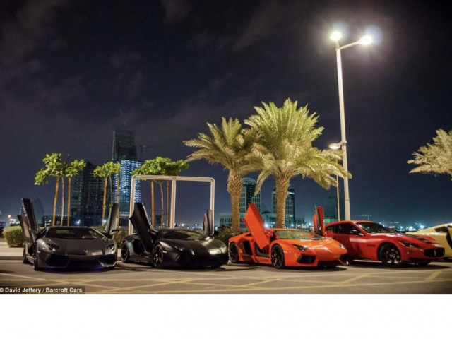 Chiêm ngưỡng những siêu xe đắt đỏ của các "rich kid" Qatar