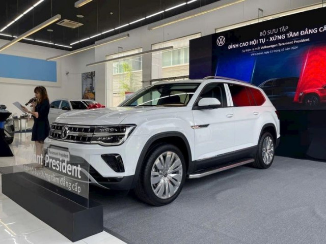 Volkswagen Teramont President cập bến đại lý Việt Nam, giá từ 2,4 tỷ đồng