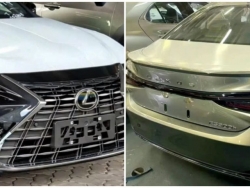 Lexus ES 2025 lộ ảnh thực tế khi vận chuyển về đại lý