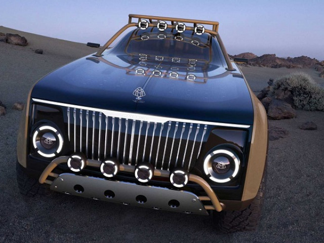 Ra mắt concept Project Maybach - một chiếc coupe hạng sang có khả năng off-road đỉnh cao