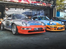 Siêu xe hàng hiếm Porsche 911 GT2 993 “thả dáng” cực chất trên đường phố Sài Gòn