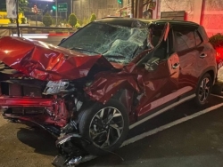 Hyundai Creta biến dạng sau tai nạn: Nữ tài xế được hãng đổi xe mới