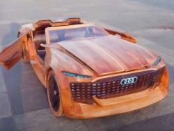 Chiêm ngưỡng Audi Skysphere Concept bằng gỗ đẹp "made in Vietnam" đẹp long lanh