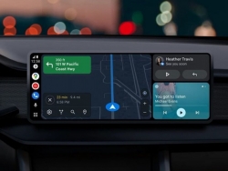 Android Auto có giao diện mới giống Apple CarPlay