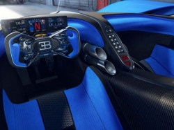 Bugatti công bố nội thất của Bolide mạnh 1.577 mã lực