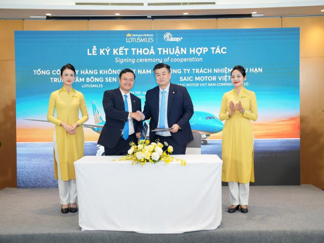 MG Việt Nam và Vietnam Airlines ký kết thỏa thuận hợp tác