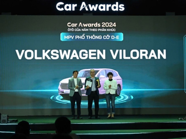 Volkswagen Viloran được vinh danh Ô tô của năm phân khúc MPV