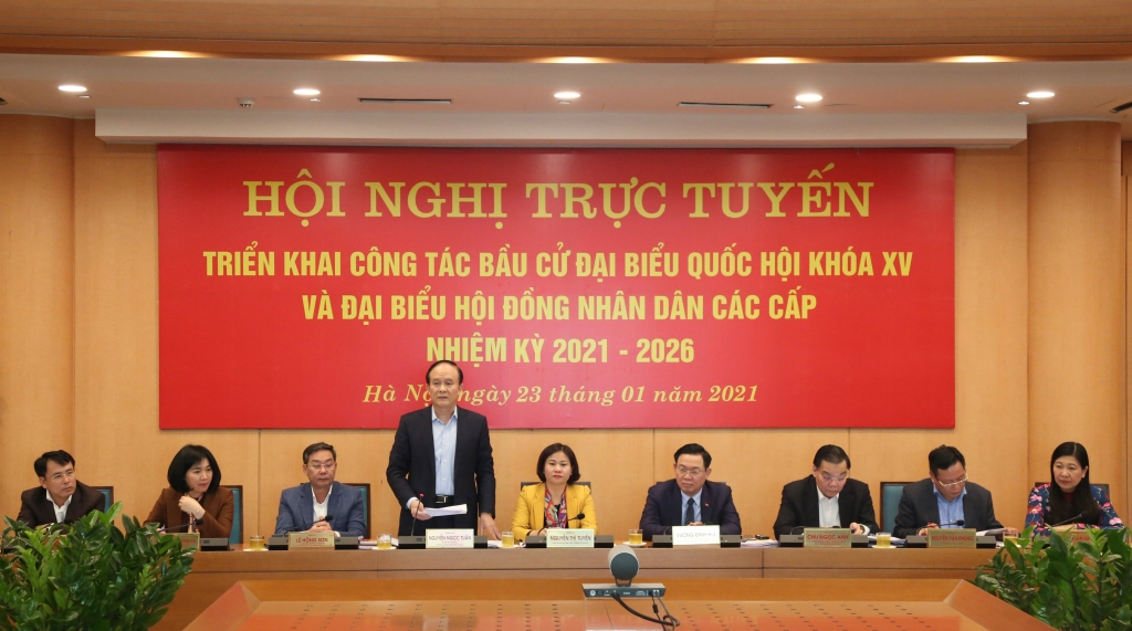 Chủ tịch HĐND TP Nguyễn Ngọc Tuấn kết luận hội nghị