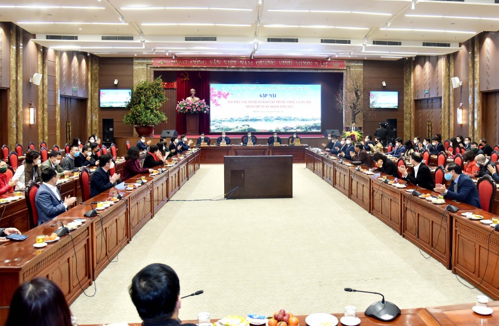 Quang cảnh buổi gặp mặt