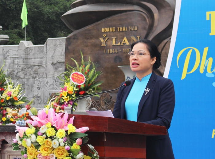 Chủ tịch Hội LHPN Việt Nam Hà Thị Nga phát động “Tết trồng cây - Phụ nữ vun trồng tương lai”  