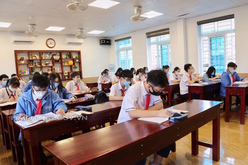 Hải Phòng dự kiến cho học sinh đi học lại từ 8/3, Ảnh: Cổng thông tin điện tử TP Hải Phòng