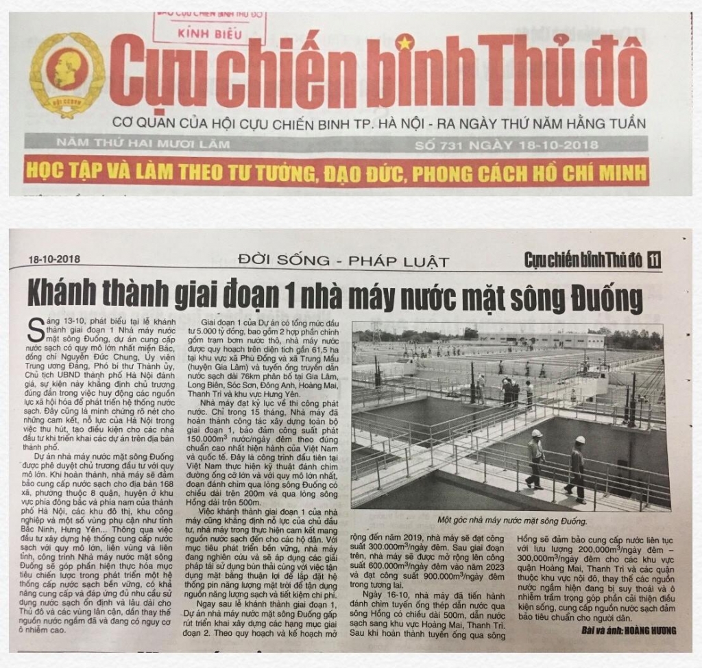 Thường trực Thành ủy Hà Nội đồng ý chủ trương dừng hoạt động Báo Cựu chiến binh Thủ đô