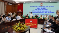 Hà Nội hiệp thương lần thứ hai, nhất trí lập danh sách sơ bộ 72 người ứng cử đại biểu Quốc hội khóa XV