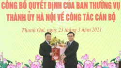 Đồng chí Bùi Hoàng Phan làm Bí thư Huyện ủy Thanh Oai
