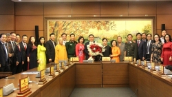 Đoàn đại biểu Quốc hội TP Hà Nội chúc mừng tân Chủ tịch Quốc hội Vương Đình Huệ