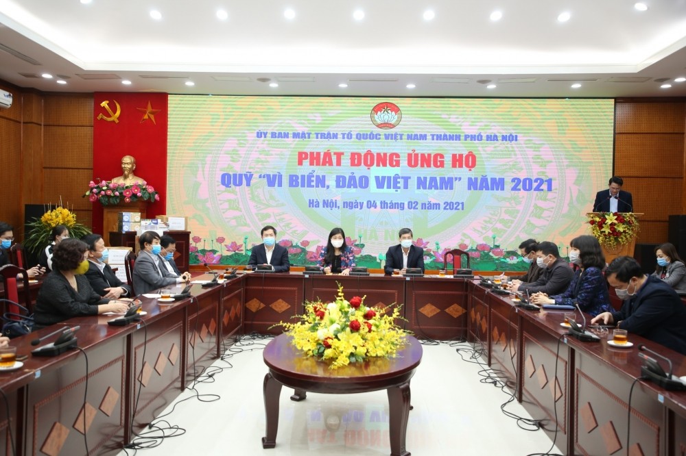 Ủy ban MTTQ Việt Nam TP Hà Nội kêu gọi ủng hộ Quỹ ''Vì biển, đảo Việt Nam'' năm 2022