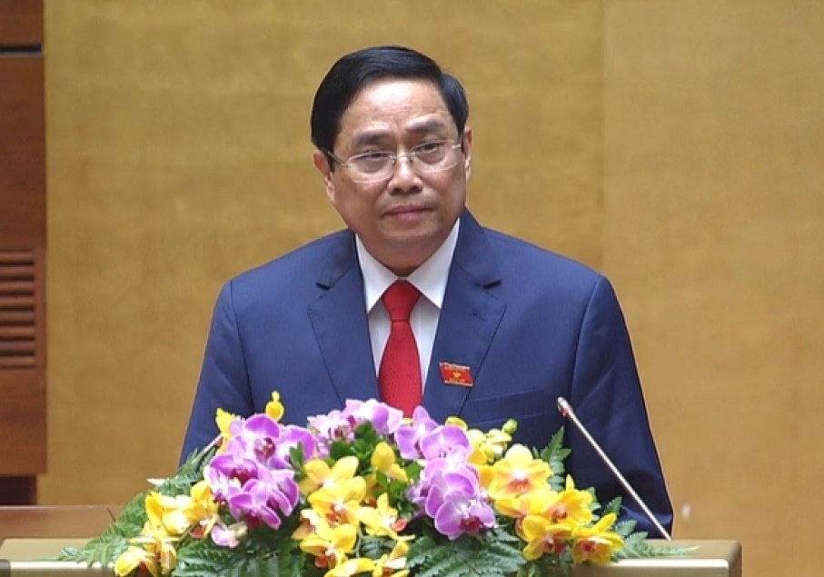 Tân Thủ tướng Phạm Minh Chính phát biểu nhậm chức