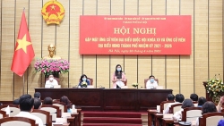 Hà Nội gặp mặt các ứng cử viên đại biểu Quốc hội khóa XV và đại biểu HĐND TP khóa XVI