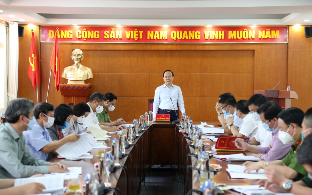 Mê Linh cần đảm bảo an ninh, an toàn phòng, chống dịch cho ngày bầu cử