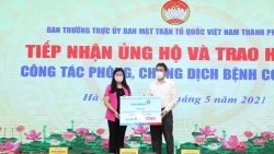 Hà Nội: Tiếp nhận hơn 12,5 tỷ đồng ủng hộ phòng, chống dịch Covid-19